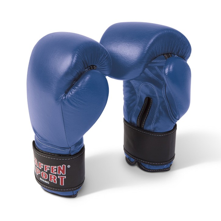 Paffen Sport KIBO FIGHT Line Boxhandschuhe Leder Blue
