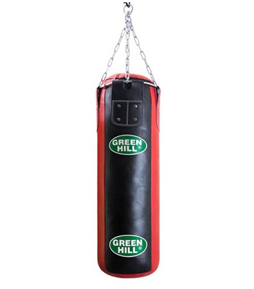 Green Hill cowhide punching bag filled 120 cm