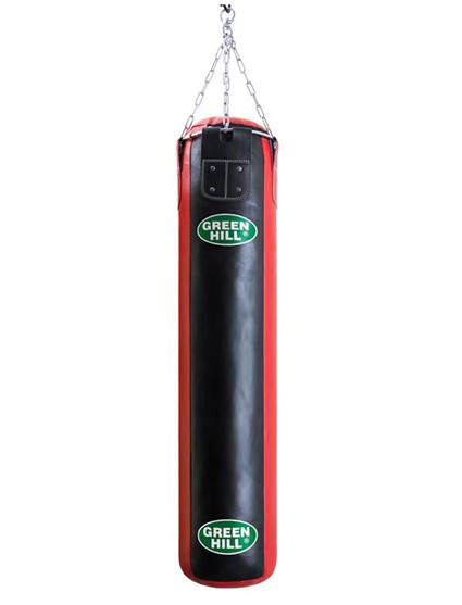 Green Hill cowhide punching bag filled 180 cm