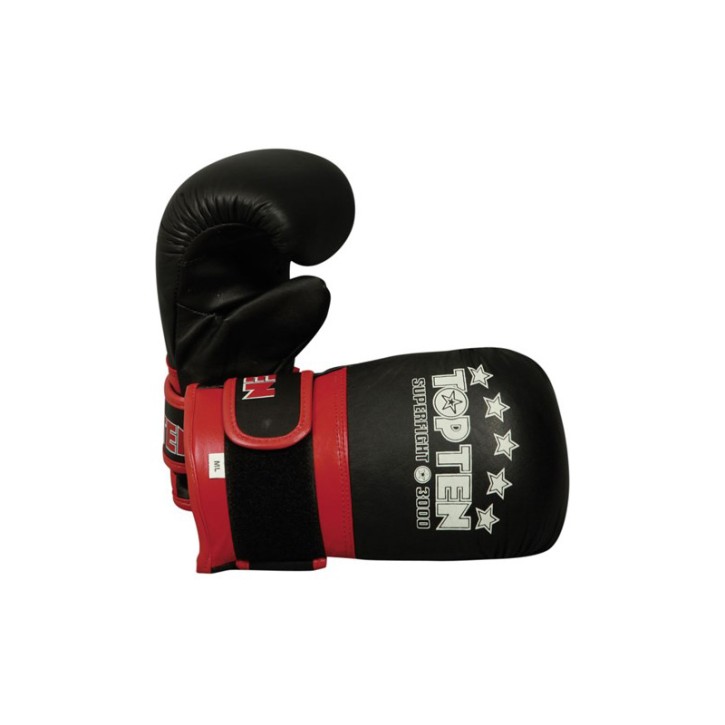 Abverkauf Top Ten Bag Glove Superfight 3000 Sandsackhandschuh Leder