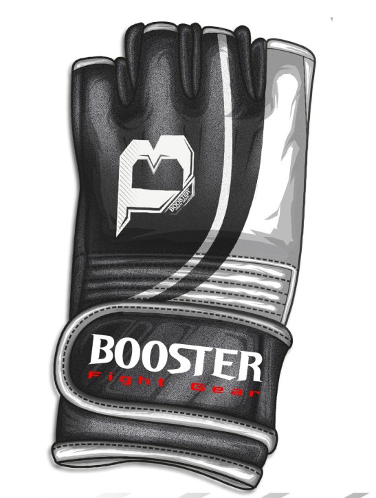 Sale Booster Pro Range MMA Competition Gloves BGGL22 leather
