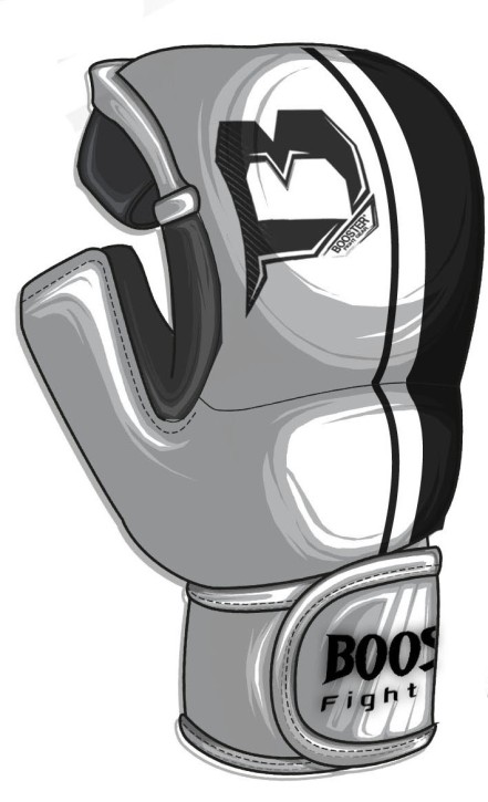 Abverkauf Booster Pro Range MMA Training Gloves  BGGS-11 Skintex