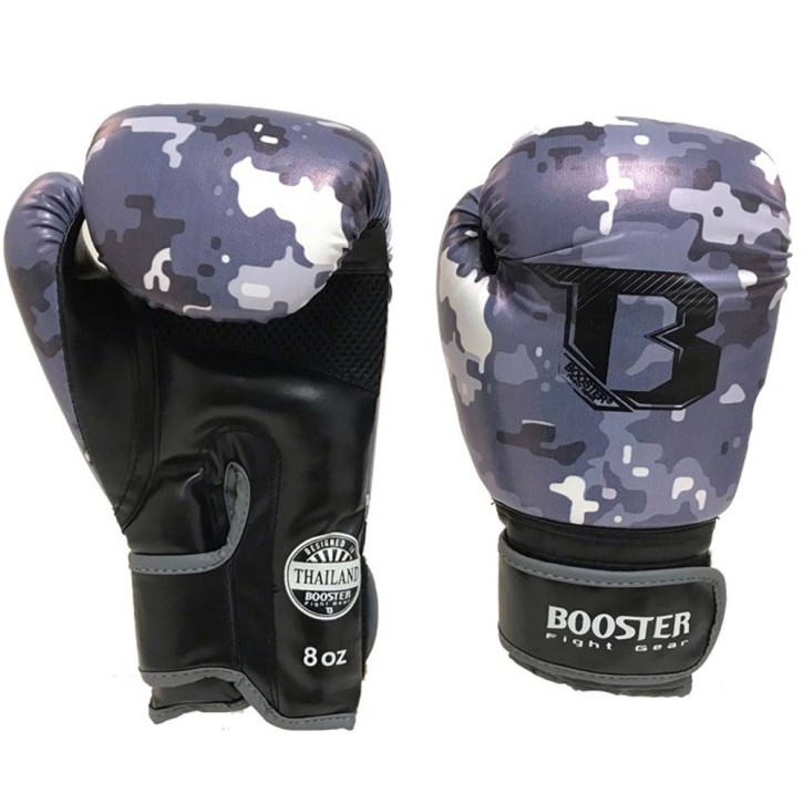 Booster Boxhandschuhe BG Youth Camo Grey