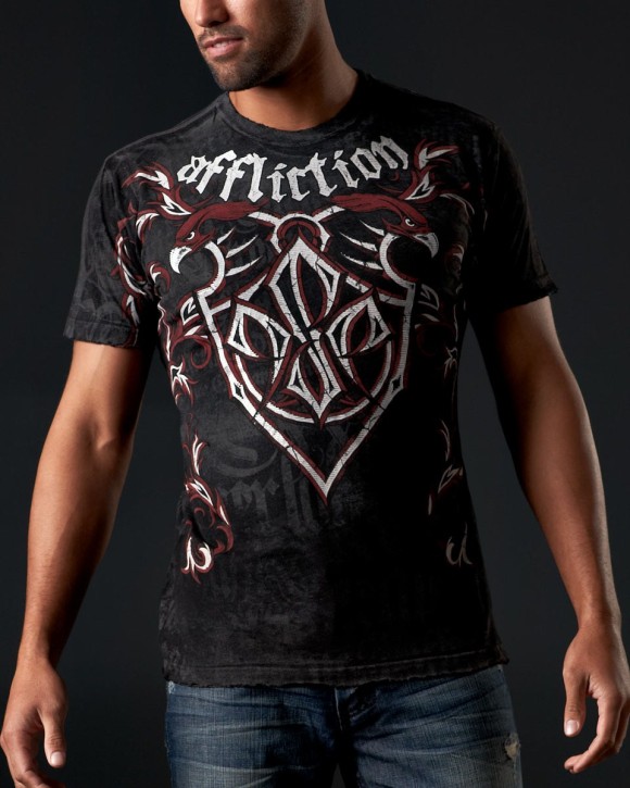 Sale Affliction Signature GSP Warshield SS Tee