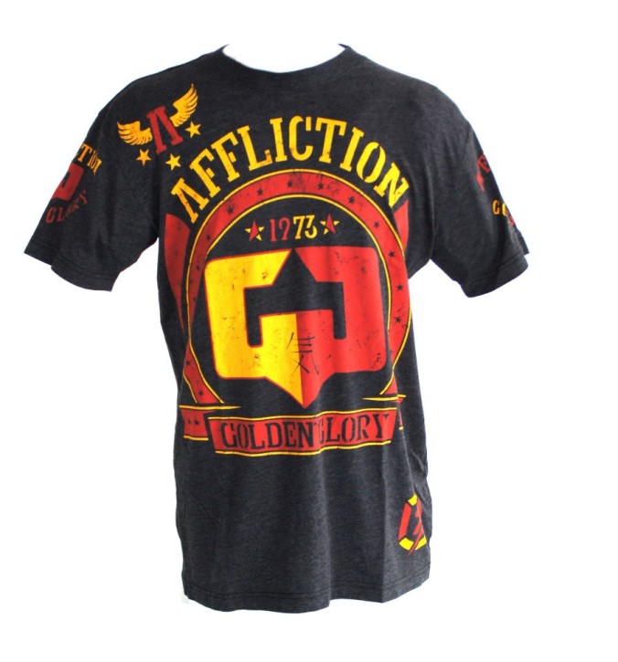 Abverkauf Affliction Golden Glory Shirt Gr XL