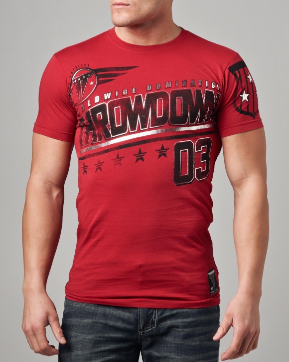 Abverkauf Throwdown Eternal red Dennis Siver Walkout Shirt