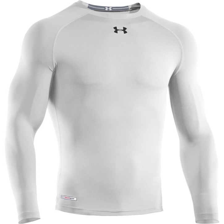 Sale Under Armor HG Sonic Compression Tee LS 6223 GrXL