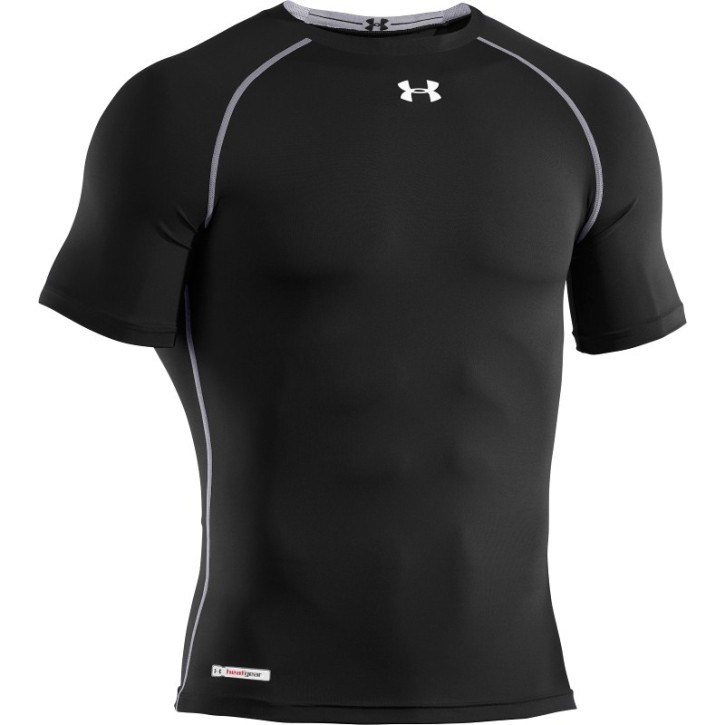 Under Armor HG Sonic Compression Tee SS 6224 Black