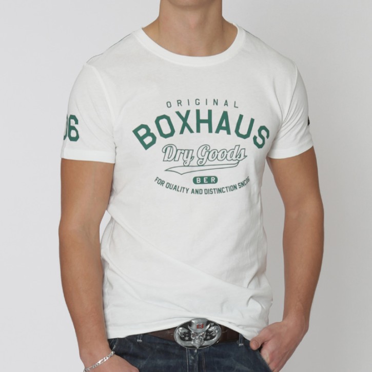 Sale BOXHAUS Brand Levin Tee natural cotton XS