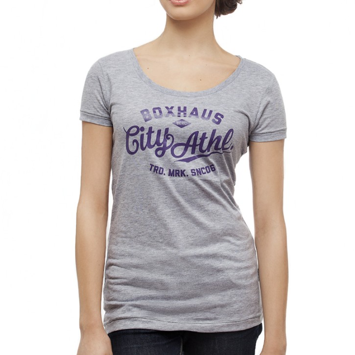 Christmas Sale BOXHAUS Brand Lara Lee Woman T-Shirt Grey