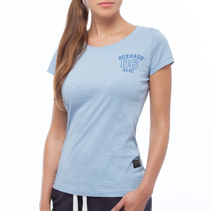 Sale BOXHAUS Brand Clyro Woman T-Shirt light blue