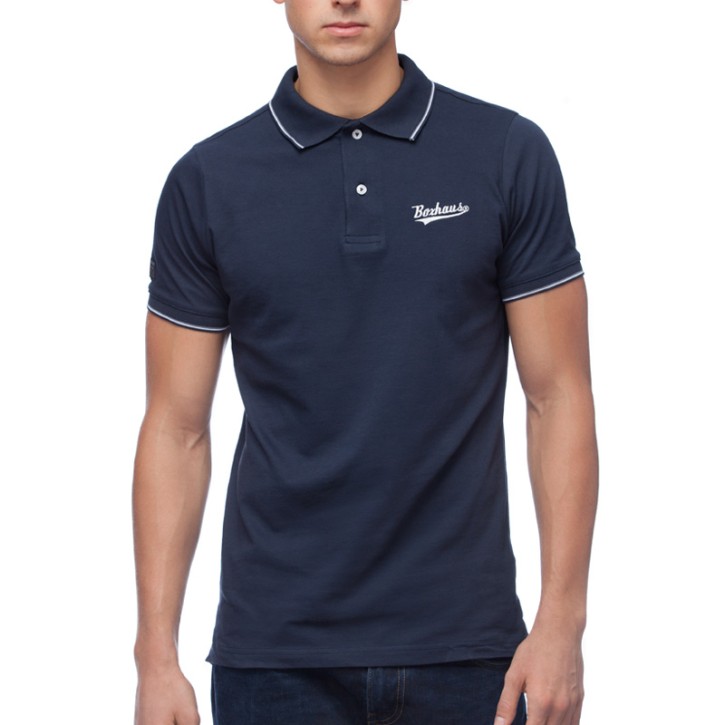 Sale BOXHAUS Brand Sairon Polo Shirt Navy