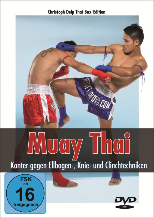 ABVERKAUF Muay Thai DVD Konter gegen Ellbogen Knie Clinchtechniken C, Delp