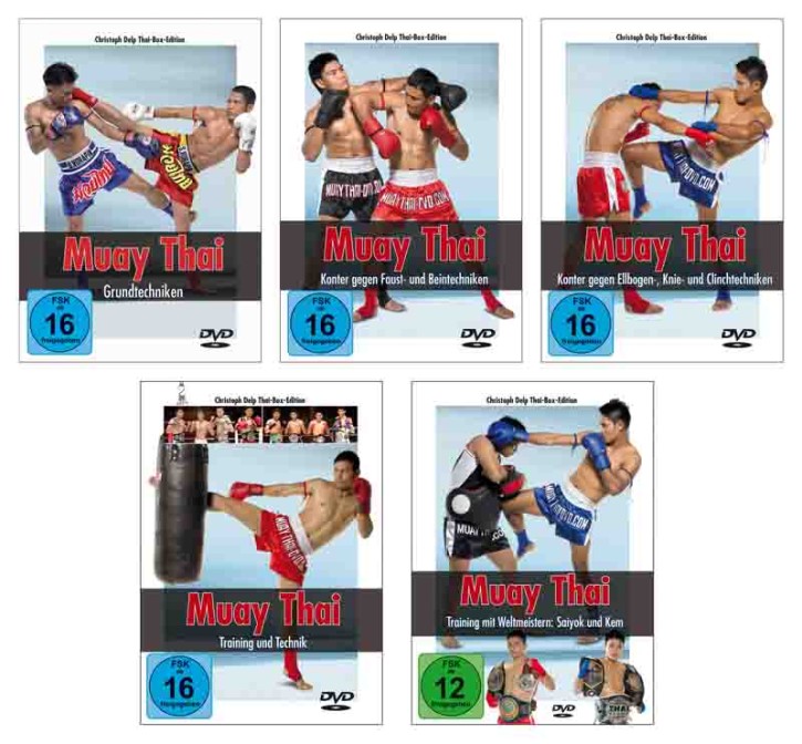 ABVERKAUF Muay Thai DVD Die komplette Serie Christoph Delp