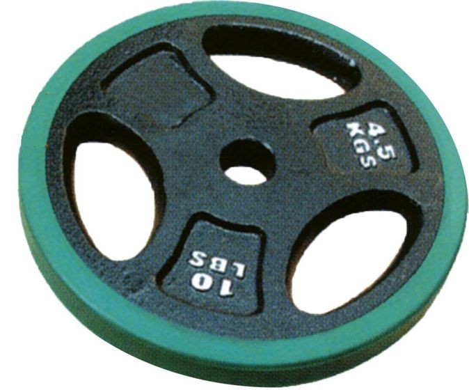 Sale Spartan weight plates with rubber coating 5 0kg  10 0kg