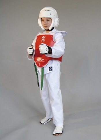 WACOKU Taekwondo reversible vest body armor vest WTF approved