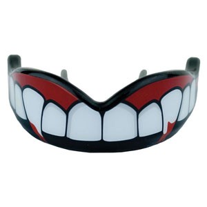 Fight Dentist Mouthguard Blood Thirsty