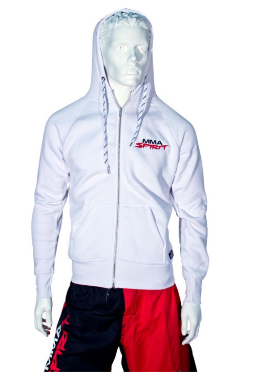 MMA Spirit hooded jacket white