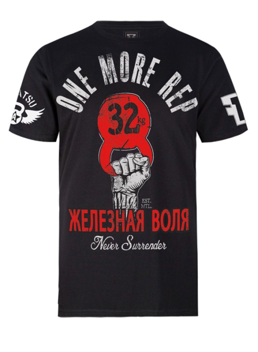 Fear The Fighter FTF ONE MORE REP Shirt