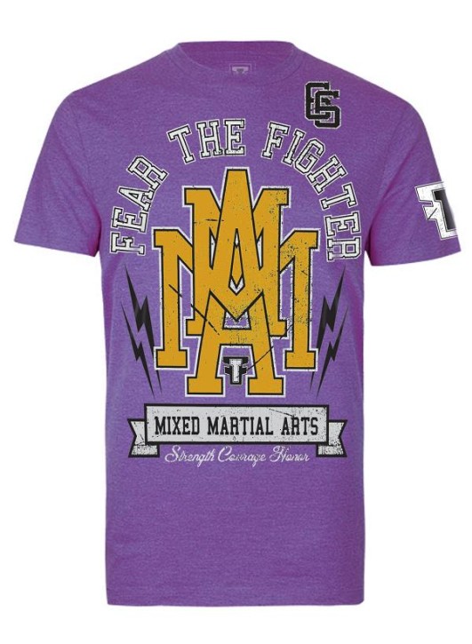 Sale Fear The Fighter FTF MMA Shirt