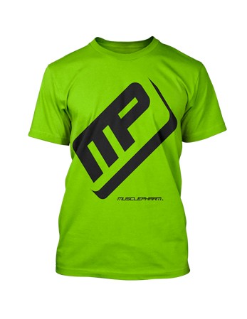 Sale MusclePharm Performance Tee green