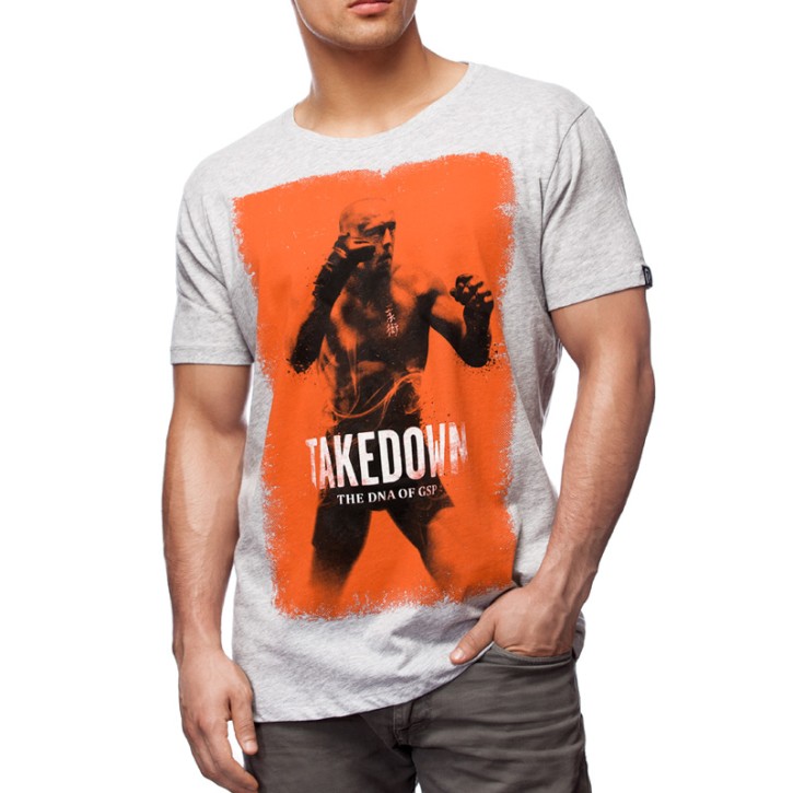 Sale 7PUNCH GSP TAKEDOWN T-Shirt Gray htr