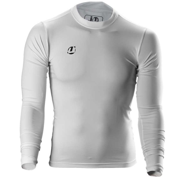 Ju- Sports Compression Shirt White LS