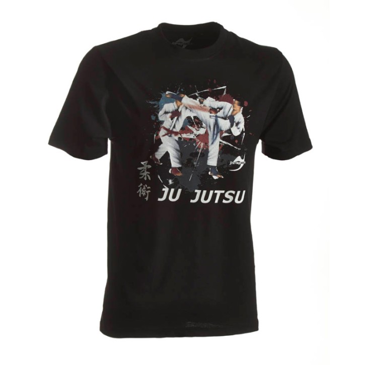 Ju- Sports Ju Jutsu Shirt Competition Black Kids