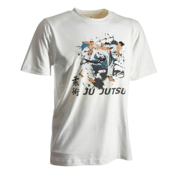 Ju Sports Ju Jutsu Shirt Artist White