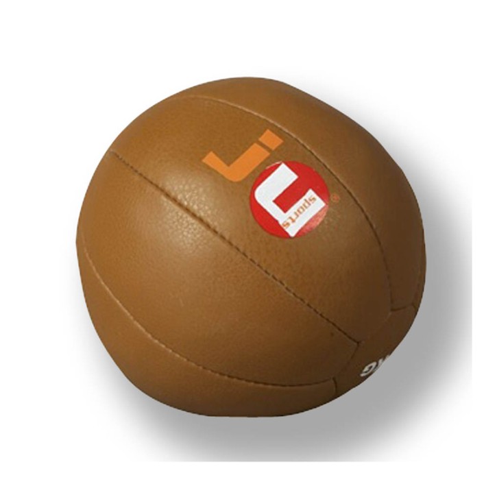 Ju- Sports Medicine Ball Brown Leather 3-6Kg