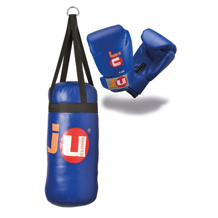 Abverkauf Ju- Sports Kids Boxing Set Blue
