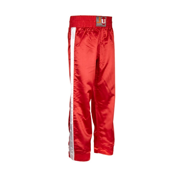 Abverkauf Ju- Sports Kickboxhose Stripe Red