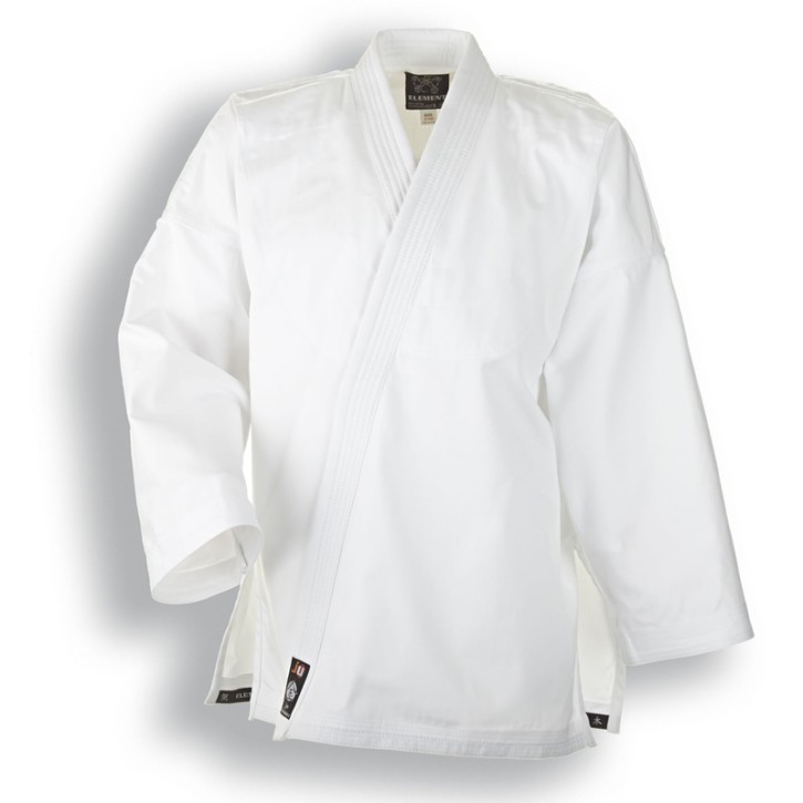 Ju- Sports Element Jacke White Wide Cut