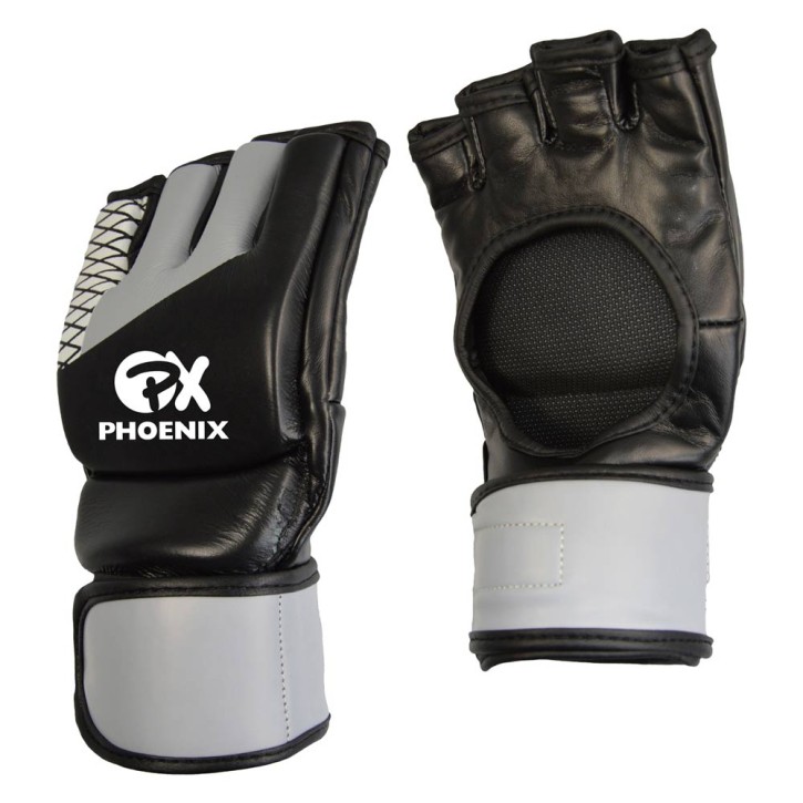 Abverkauf Phoenix PX MMA Handschutz ADVANCE Black-grau