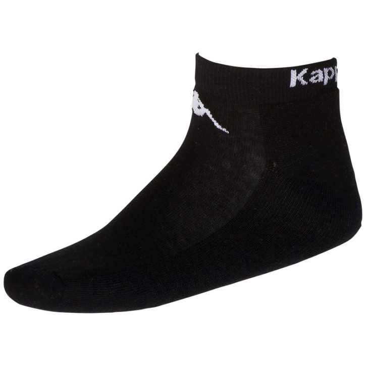 Abverkauf Kappa Sahel 3 Sneakersocken Black 3er Pack 35-38
