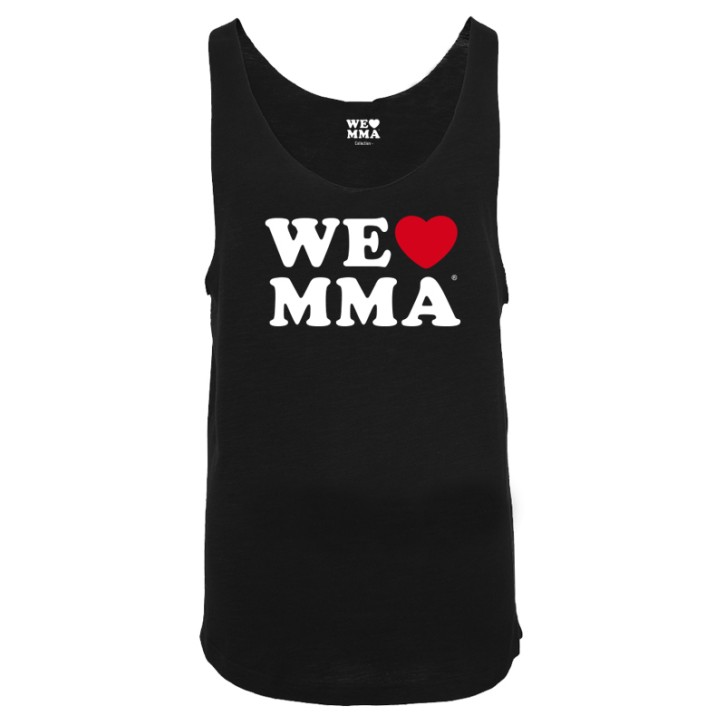 SALE We Love MMA Tank Men Big Logo Black
