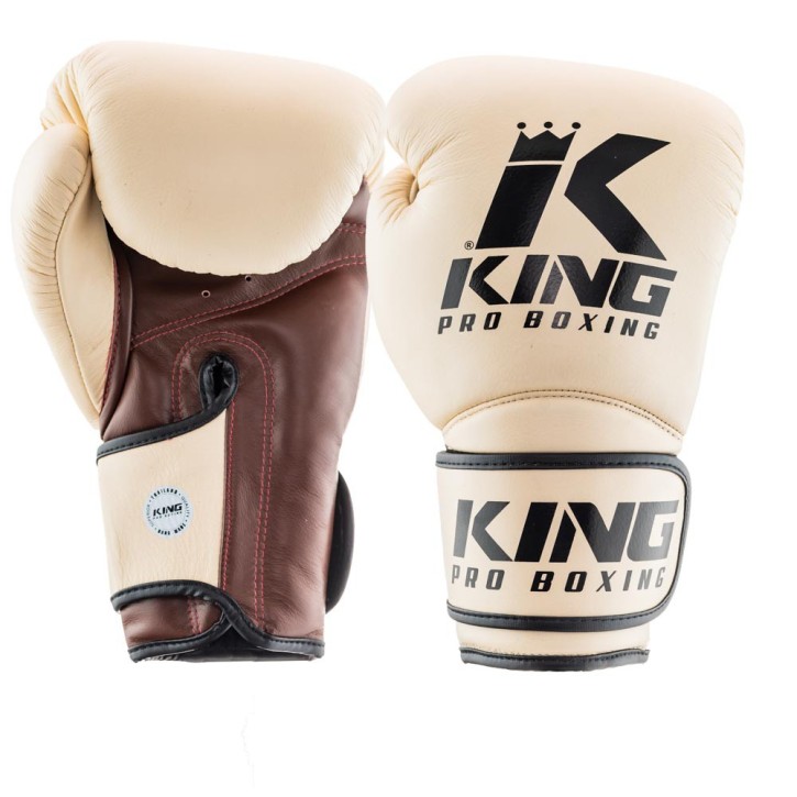 King Pro Boxing Boxhandschuhe Star 2 creme