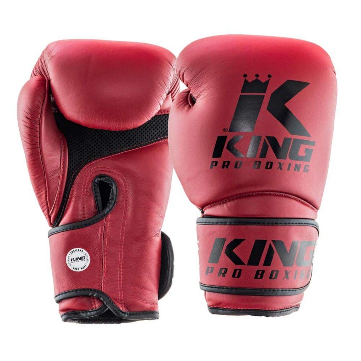 King Pro Boxing boxing gloves Star Mesh 3 burgundy