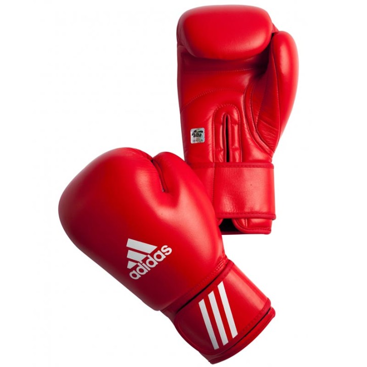 Adidas boxing gloves AIBA-DBV Red