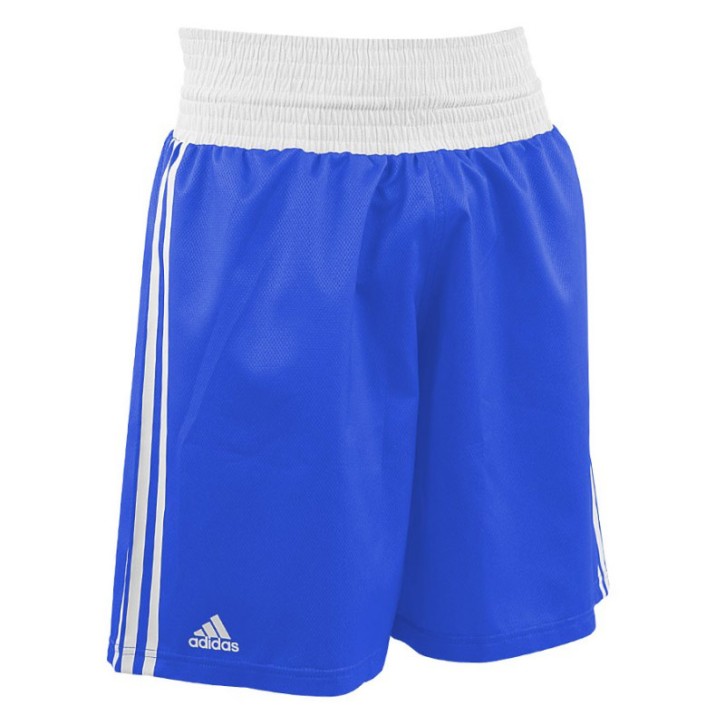 Abverkauf Adidas Boxing Shorts AIBA Blue White