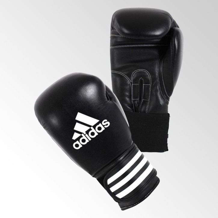 Adidas Performer Boxing Gloves ADIBC01 Leather Black