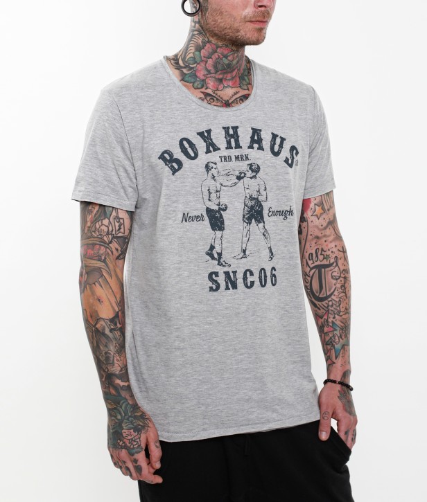 Sale BOXHAUS Brand Aron T-Shirt Gray htr