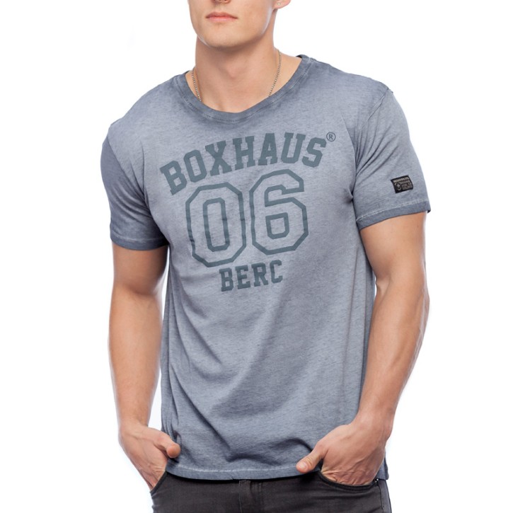 Sale BOXHAUS Brand Jero T-Shirt rock grey