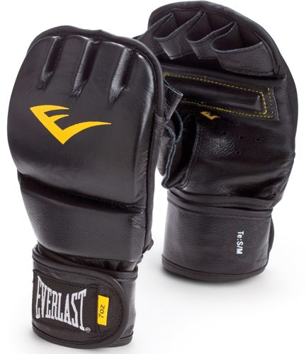 Sale Everlast Elite Wristwrap Heavy Bag Gloves 8 oz Leather
