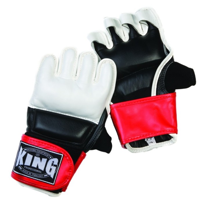 Abverkauf KING Free-fight gloves Leder in XL!