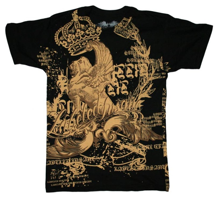 Abverkauf Labeled Insane Lion T-Shirt