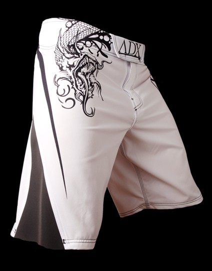 Abverkauf ADX White Dragon Fight Shorts