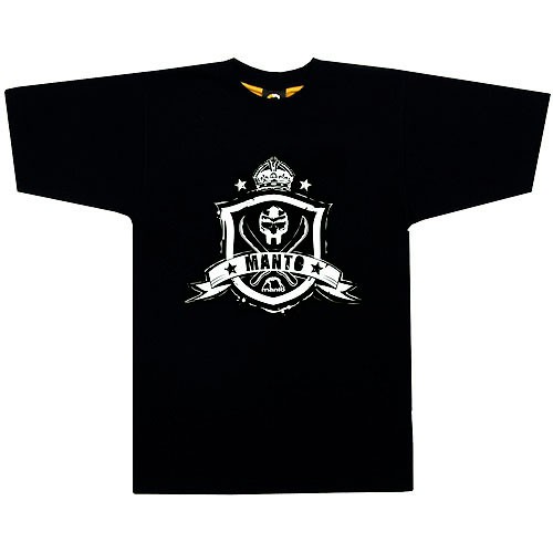 Abverkauf Manto Coat of Arms T-Shirt black