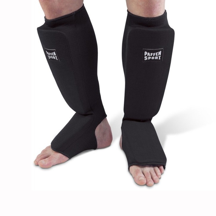 Paffen Sport all-round shin and instep guards Black