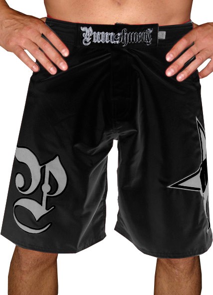 Abverkauf Punishment MMA Submitter Grapple Shorts black